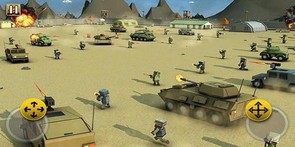 模拟军事打仗游戏