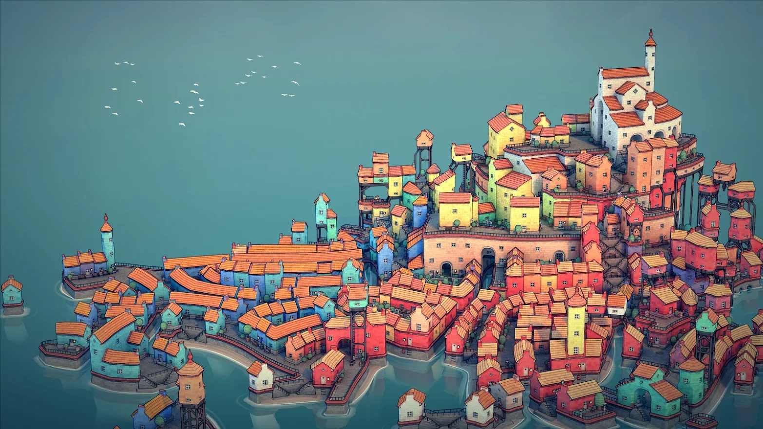 城镇叠叠乐(Townscaper)游戏图5