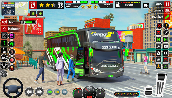 城市巴士公交模拟器图1