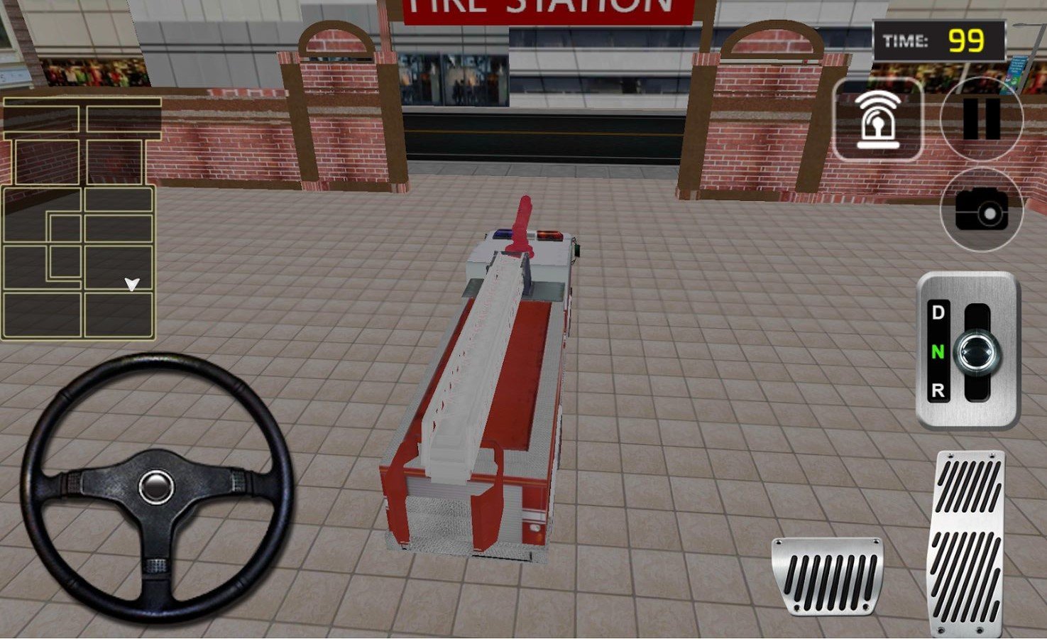模拟消防车驾驶图1