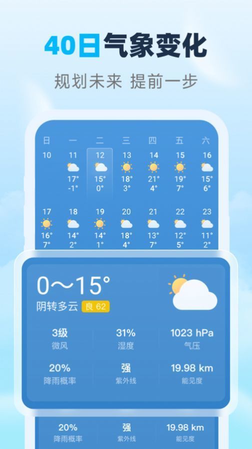 瑞时天气app图1