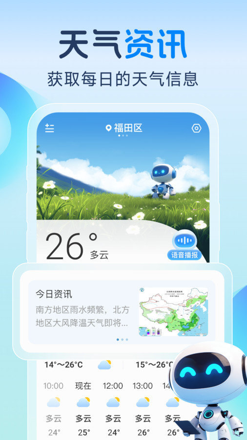 智知天气app图1